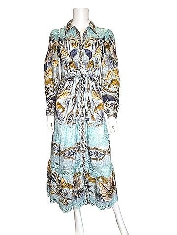 FARM Rio Snake Garden Casual Dress (view 1)