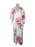 Natori 100% Polyester Floral White Pink Green Casual Dress Size S - photo 1