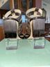 Maiyet 100% Calf Leather Snake Print Brown Ivory Heels Size EU 38 1/2 - photo 6