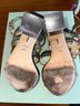 Maiyet 100% Calf Leather Snake Print Brown Ivory Heels Size EU 38 1/2 - photo 7