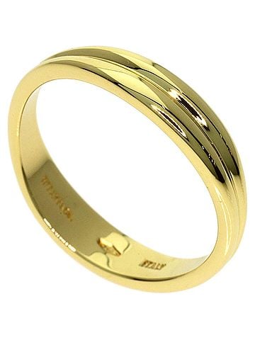 Tiffany & Co. Tiffany &amp; Co. Double Wave Ring, 18K Yellow Gold, Women's. (view 1)