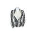 Bebe Snake Print Gray White Jacket Size M - photo 1