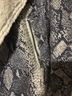 Bebe Snake Print Gray White Jacket Size M - photo 6