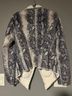 Bebe Snake Print Gray White Jacket Size M - photo 3