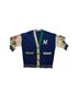 Maje Solid Blue Cardigan Size M - photo 5