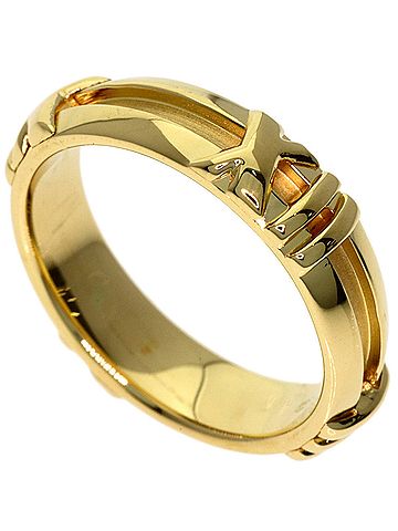 Tiffany & Co. Tiffany &amp; Co. Atlas Ring, 18K Yellow Gold, Women's. (view 1)