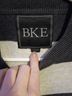 BKE Stripes Gray Black White Pullover Sweater Size S - photo 3