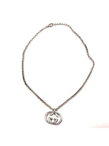Gucci Gucci Interlocking G Necklace Pendant, Silver SV925 GUCCI (view 1)