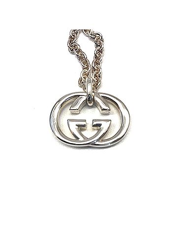 Gucci Gucci Interlocking G Necklace Pendant, Silver SV925 GUCCI (view 2)