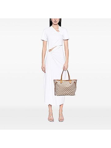 Louis Vuitton Damier Azur Neverfull MM (view 2)