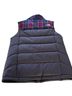 The North Face Plaid Gray Purple Vest Size XS - photo 2