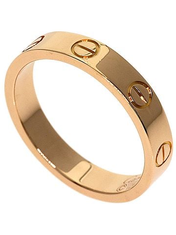 Cartier Cartier Love Ring #52, 18K Pink Gold, Women's Ring, CARTIER (view 1)