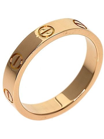 Cartier Cartier Love Ring #52, 18K Pink Gold, Women's Ring, CARTIER (view 2)