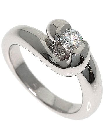Chaumet Chaumet Turban Diamond Ring - 18K White Gold Women's (view 1)