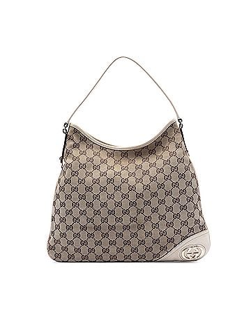 Gucci GG Canvas New Britt Hobo (view 1)