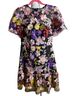Milly 100% Polyester Floral Multi Color Cocktail Dress Size 6 - photo 2