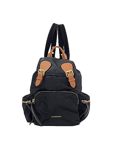 Burberry Burberry Logo Backpack/Daypack, Nylon Material, Women's, BURBERRY (view 1)
