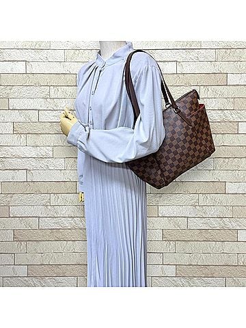 Louis Vuitton Louis Vuitton Totally PM Damier Tote Bag, Canvas N41282 Brown, Women's LOUIS VUITTON (view 2)