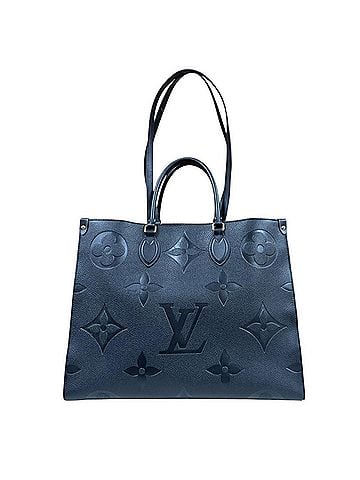 Louis Vuitton Louis Vuitton OnTheGo GM Monogram Empreinte Shoulder Bag, M44925, Black, Women's, LOUIS VUITTON, 2-way (view 1)