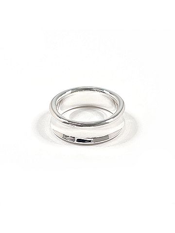Tiffany & Co. TIFFANY&amp;Co. Tiffany 1837 Medium Ring, Sterling Silver 925, Silver, Men's (view 2)