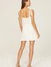 Reformation White Casual Dress Size 4 - photo 4