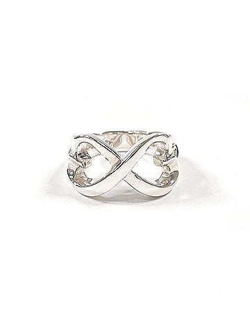 Tiffany & Co. TIFFANY&amp;Co. Tiffany Double Loving Heart Paloma Picasso Ring, Sterling Silver 925, Silver, Women's (view 1)