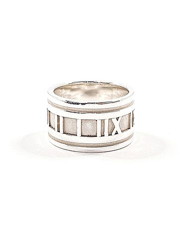 Tiffany & Co. TIFFANY&amp;Co. Tiffany Atlas Ring, Sterling Silver 925, Unisex (view 2)