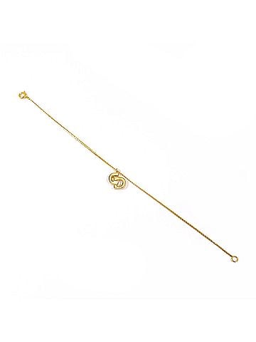Christian Dior Christian Dior CD Logo Bracelet, Metal, Gold, Women's (view 2)