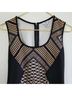 Bar III Graphic Black Multi Color Casual Dress Size S - photo 3