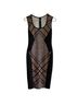 Bar III Graphic Black Multi Color Casual Dress Size S - photo 1
