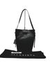 ALLSAINTS 100% Leather Solid Black Bucket Bag One size - photo 8