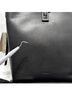 ALLSAINTS 100% Leather Solid Black Bucket Bag One size - photo 10