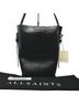 ALLSAINTS 100% Leather Solid Black Bucket Bag One size - photo 13