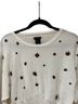 New Directions White Pullover Sweater Size M - photo 2