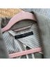 Peruvian Connection Stripes Tan Blue Blazer Size 12 - photo 3