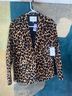 FRAME Denim 97% Cotton 3% Spandex 100% Polyester Camo Multi Color Blazer Size 2 - photo 4