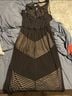 London Times Stripes Black Jumpsuit Size XXL - photo 3