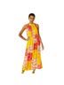 Ann Taylor 100% Polyester Floral Orange Pink Yellow Casual Dress Size M (tall) - photo 4