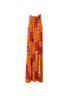 Ann Taylor 100% Polyester Floral Orange Pink Yellow Casual Dress Size M (tall) - photo 1