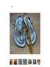 Tory Burch Silver Sandals Size 8 1/2 - photo 3