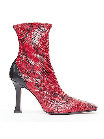 Céline Celine Madame Flared Leather Boots (view 1)