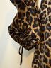 MICHAEL Michael Kors 100% Polyester Leopard Print Brown Black 3/4 Sleeve Blouse Size M - photo 4