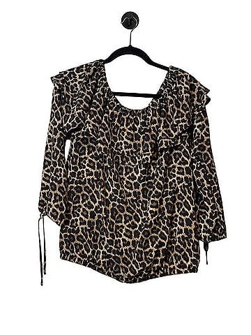 MICHAEL Michael Kors 3/4 Sleeve Blouse (view 1)