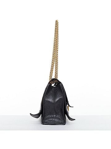 Balenciaga Balenciaga Crush Leather Flap Bag (view 2)