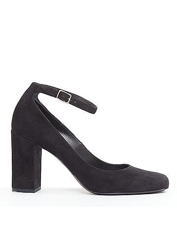 Saint Laurent Saint Laurent Suede Leather Mary Jane Pumps (view 1)