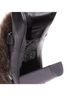 Hermès 100% Leather Black Hermes Leather Fur Lined Boots Size EU 39 - photo 8