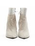 Stuart Weitzman 100% Suede Gray Stuart Weitzman Suede Crystal Booties Size EU 38 1/2 - photo 3