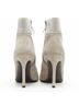 Stuart Weitzman 100% Suede Gray Stuart Weitzman Suede Crystal Booties Size EU 38 1/2 - photo 5