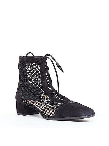 Christian Dior Christian Dior Suede Lace Up Boots (view 2)