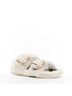 MARNI 100% Wool White Marni White Shearling Flat Sandals Size EU 38 - photo 3